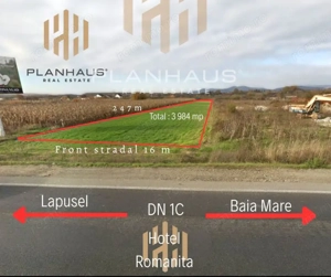 Teren , 40ari , Recea ,hotel Romanita , investitie ,comision 0 %
