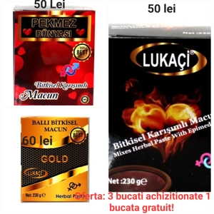 Magiun miere afrodisiac 3bucati + 1 gratis!