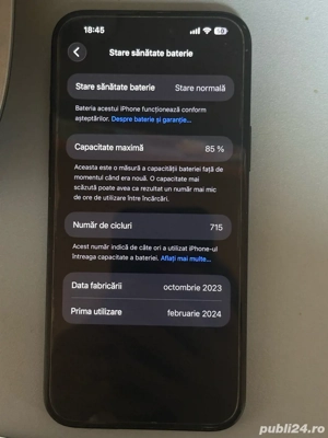 iPhone 15 plus deep blue - imagine 3