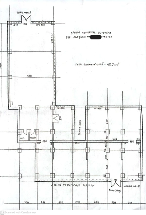 Spatiu comercial Oltenita 430 m2 INCHIRIERE Vitrina mare 