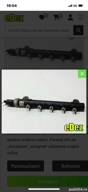 Rampa injecție opal antara 2.2 d an 2011  