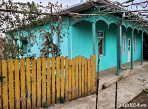 Vând casă cu teren 1500m2 în comuna Traian jud Ialomița la 25km față de municipiul Slobozia