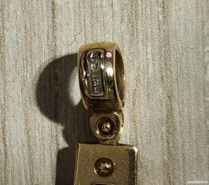 Cruciulita  Aur 14 K - Stare  Foarte  Buna - imagine 3