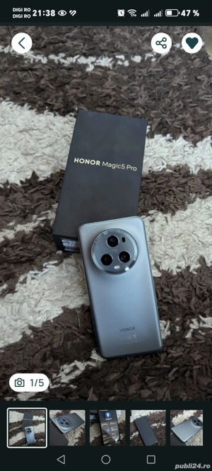 Honor Magic 5 Pro 512 gb cu 12gb RAM  - imagine 4