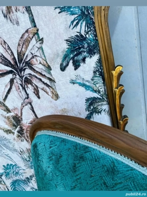 Mobilier Set Restaurat: fotoliu, cuier, masuta