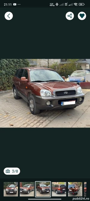Vand Hyundai SantaFee pentru dezmembrat