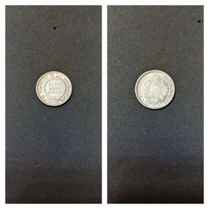 Moneda argint 10 Centavos, BOLIVIA, 1875
