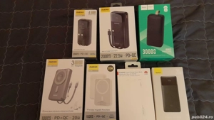 baterii externe powerbank fast charge , Magsafe , afisaj , noi sigilate