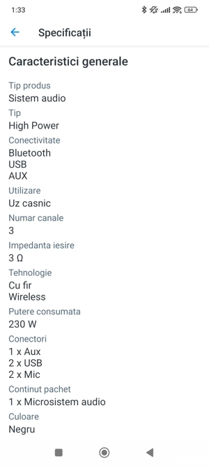 Sistem audio Panasonic  - imagine 5