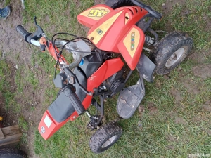 ATV 125cm3 +atv cart  copii - imagine 5