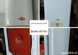 Centrala si Boiler electric 