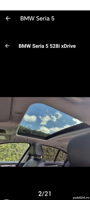 vind bmw 528i stare excelenta pentru pretentiosi - imagine 5