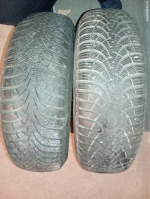 Vând 4 Jante aluminiu R15 echipate cu anvelope de iarnă 195/65/R15.   - imagine 3