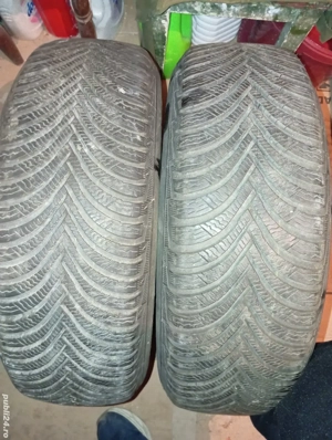 Vând 4 Jante aluminiu R15 echipate cu anvelope de iarnă 195/65/R15.   - imagine 5