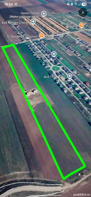 Parcele teren intravilan 1090 m  Cristian Brasov 