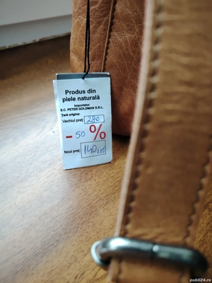 Vând geantă Manfield de piele  - imagine 2