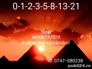 Stop anxietate și atacuri de panică, în doar 21 de zile!