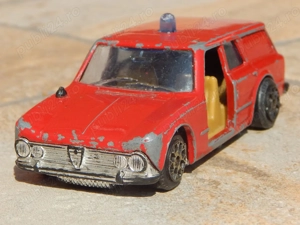 Macheta pompieri Alfa Romeo Giulia Super Colli Giardiniera Polistil