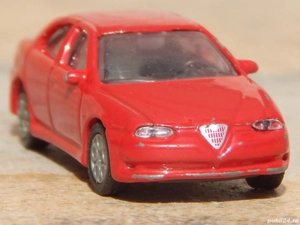 Macheta Alfa Romeo 156 1999 High Speed sc 1:87 uzata metalica - imagine 2
