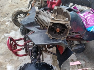 vând un atv si un cadro de cross 49cc  - imagine 2