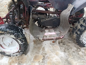 vând un atv si un cadro de cross 49cc  - imagine 3
