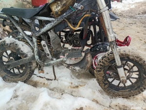 vând un atv si un cadro de cross 49cc  - imagine 4