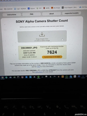 aparat foto Sony a7 IV-body