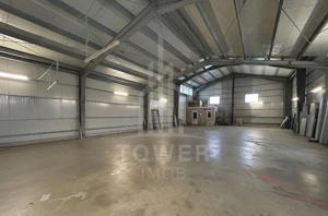Hală Industrială Modernă 300 mp – Birou, Curent Trifazic și Acces Securizat