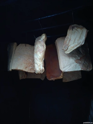 Slănină proaspătă afumată 45 lei kg