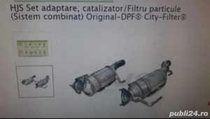 Filtru particule/catalizator vw touareg 5.0 v10 tdi