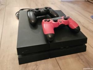 Play station 4 + 2 x controller + jocuri