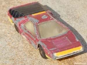 Macheta Alfa Romeo Carabo Matchbox Lesney 1970 Anglia veche uzata - imagine 2