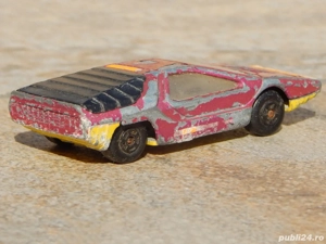 Macheta Alfa Romeo Carabo Matchbox Lesney 1970 Anglia veche uzata - imagine 3