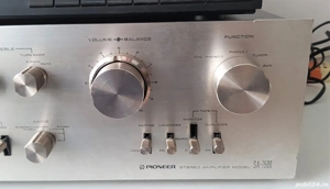 Pioneer SA 7500 amplificator stereo vintage audiophile vinil statie - imagine 3