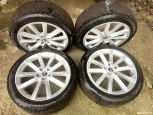 Vând jante aluminiu +cauciucuri de iarnă  - imagine 3