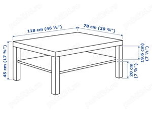 Masuta cafea Ikea 118   78 -Cluj - imagine 2