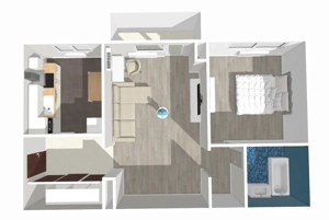 Proprietar vand 2 camere stradal Mihai Bravu Calea Vitan - imagine 2
