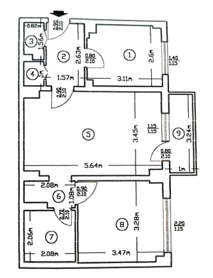 Proprietar vand 2 camere stradal Mihai Bravu Calea Vitan