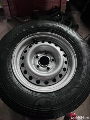 5 x roti echipate 185R14C pt trailer, slep,platforma,remorca,peridoc 