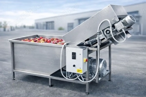 Masina de spalat fructe si legume- cu barbotare si clatire