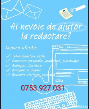 Servicii Tehnoredactare, corectare, copyright  - imagine 2