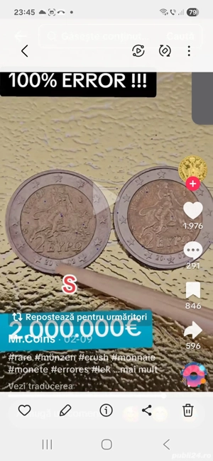 vand14 buc.2euro Grecia - imagine 2