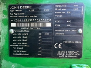 Combina John Deere W540 - imagine 9