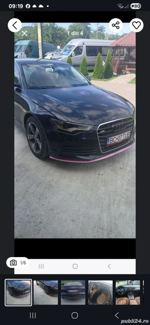 Audi a6 foarte intreținut