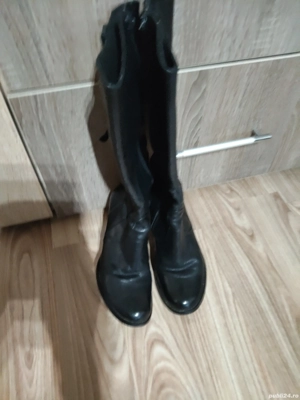 Cizme dama din piele 