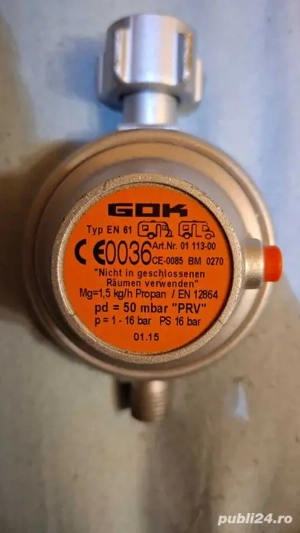 Vand doua regulatori de gaz GOK - imagine 3