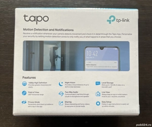 Camera video wireless Tapo C200 (TP-Link) noua, sigilata - imagine 2