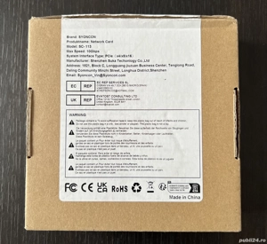 Placa retea Syoncon SC-113 10Gbe - imagine 5