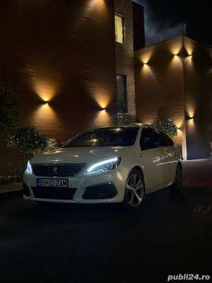 Peugeot 308 GT Line 2018 1.6 HDi Automată Stare foarte bună Consum mic