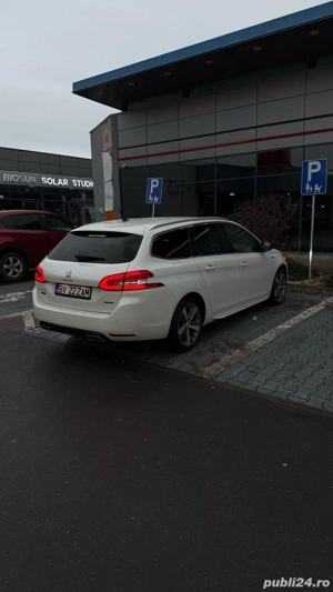 Peugeot 308 GT Line 2018 1.6 HDi Automată Stare foarte bună Consum mic - imagine 4